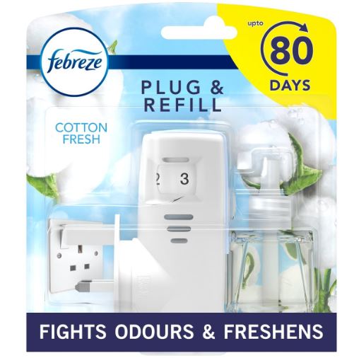 (image for) FEBREZE PLUG&REFILL SET C/FRES - 20ML