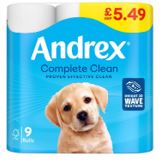 (image for) ANDREX T/ROLL C/CLN WHI PM5.49 - 9S