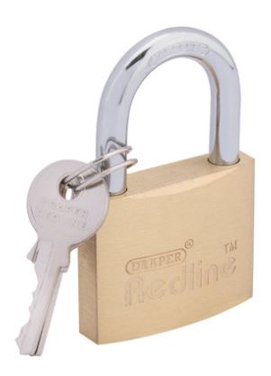 (image for) REDLINE BRASS PADLOCK - 40MM