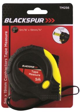 (image for) BLKSPUR TAPE MEASURE 5MX19MM - 5M