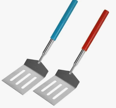 (image for) BBQ SPATULA TELESCOPIC STEEL - EXPAND