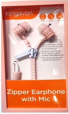 (image for) K/VON EARPHONE + MIC FASHION - 105CM