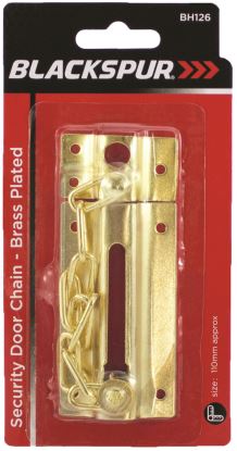 (image for) BLKSPUR HINGES BRASS 4\" - 4\"