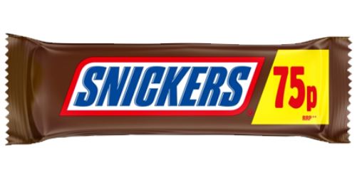 (image for) SNICKERS CHOCOLATE PM75P - 48G