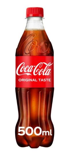 (image for) COKE BOTTLE EU 500ML - 500ML