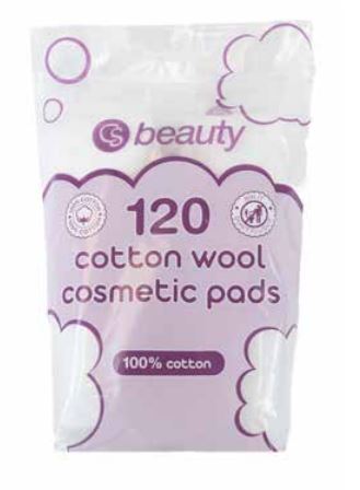 (image for) CTY COSMETIC PADS (COTTON) - 120S