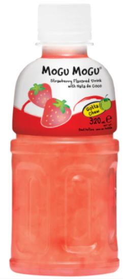 (image for) MOGU MOGU DRINK STRAWBERRY - 320ML