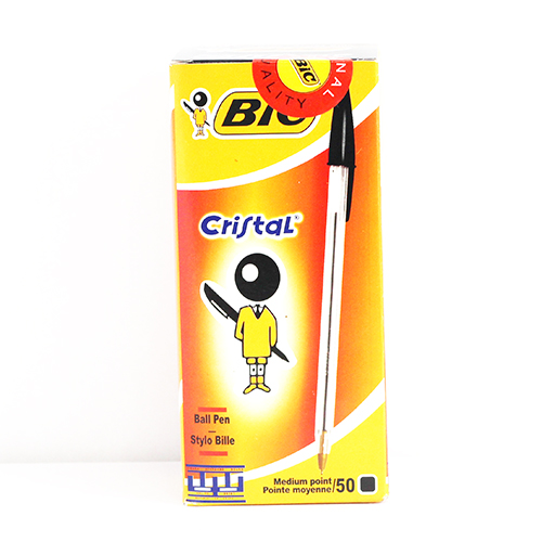 (image for) BIC CRYSTAL PEN BLACK - MEDIUM