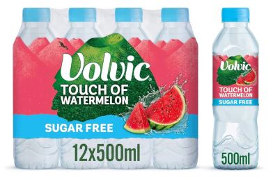 (image for) VOLVIC WATER WATERMELON S/FREE - 500ML 