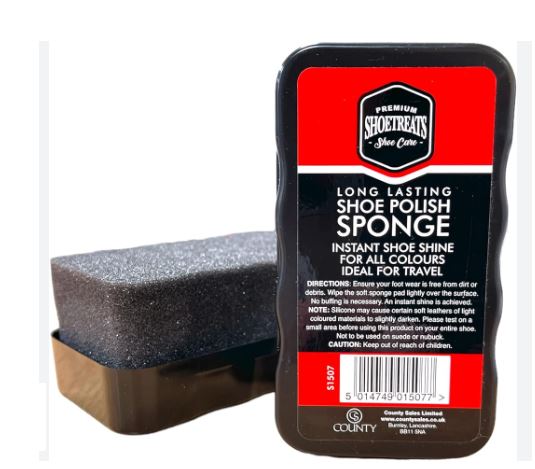 (image for) CTY SHOE SHINE POLISH SPONGE - STD